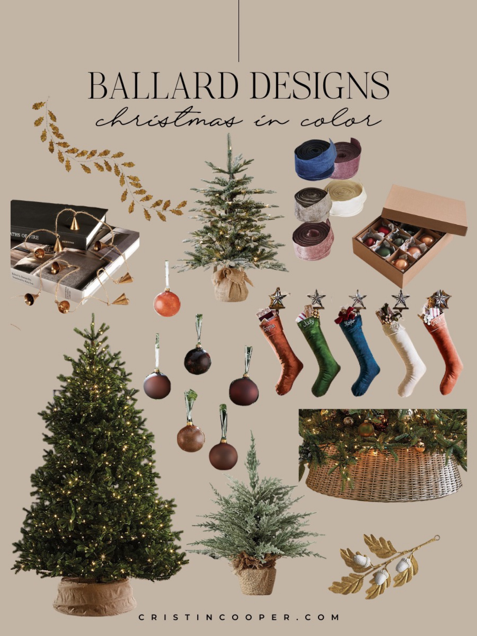 Ballard Designs - Christmas in Color
50-60% off holiday sale

Cristincooper.Com 

#LTKsalealert #LTKHoliday #LTKhome