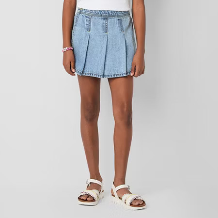 Thereabouts Little & Big Kid Girls Denim Skirt, 16, Blue | JCPenney