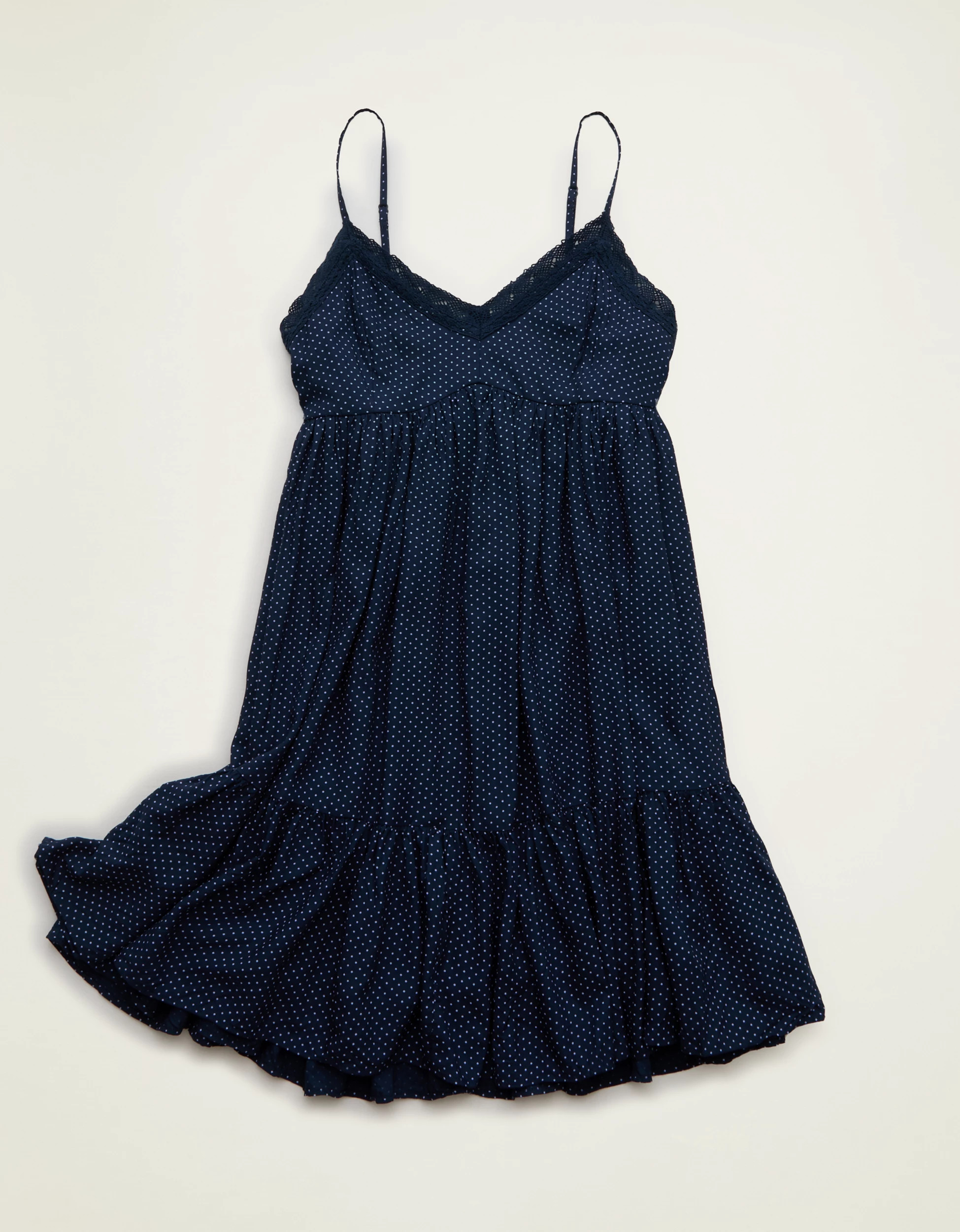 AE Babydoll Slip Mini Dress | American Eagle Outfitters (US & CA)