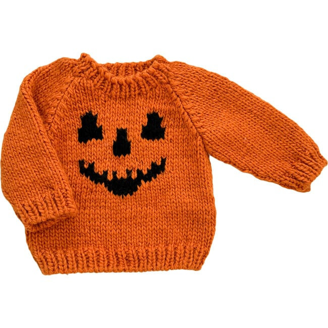 Jack-o-lantern Sweater, Orange | Maisonette