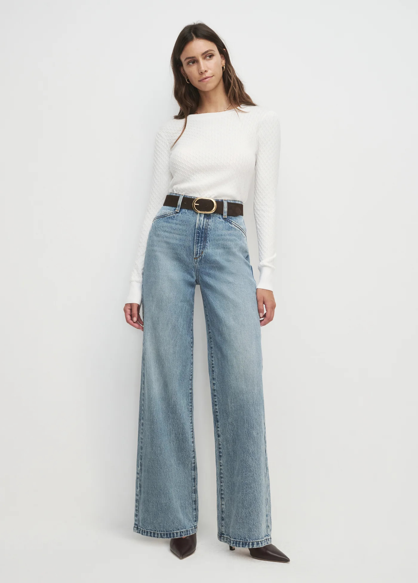 THE MISCHA SUPER HIGH RISE WIDE LEG | Favorite Daughter