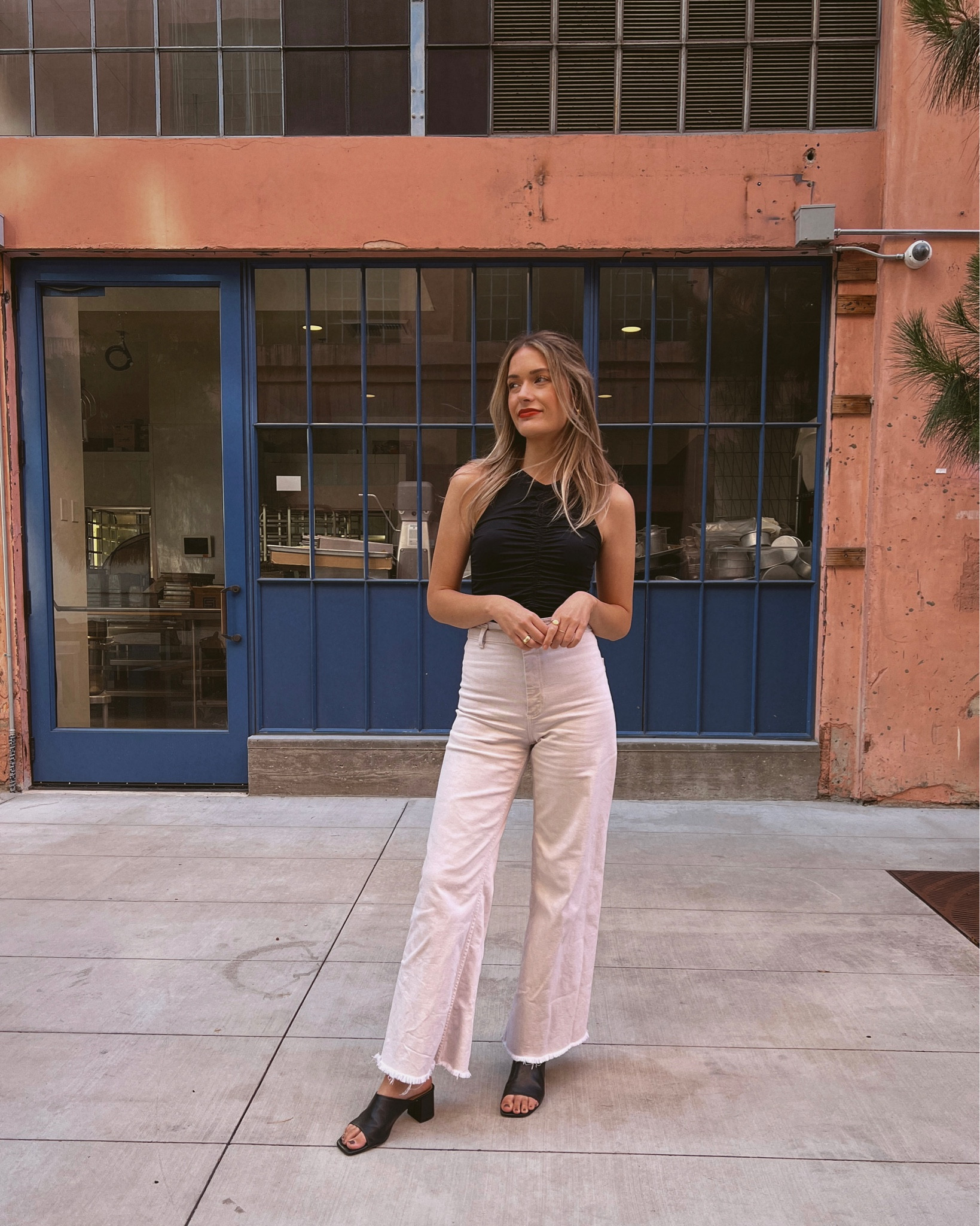 How to wear black for spring 🖤 Jeans are the Zara Marine Straight. 

#LTKfit #LTKFind #LTKunder50