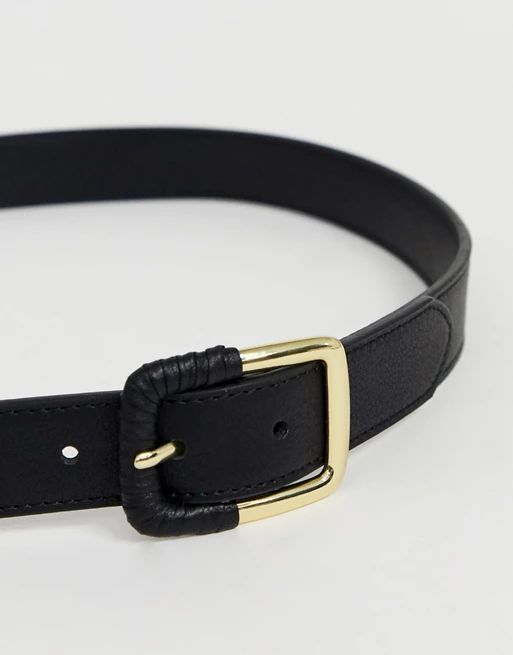 ASOS DESIGN 2 pack skinny waist belt and jeans belt | ASOS UK