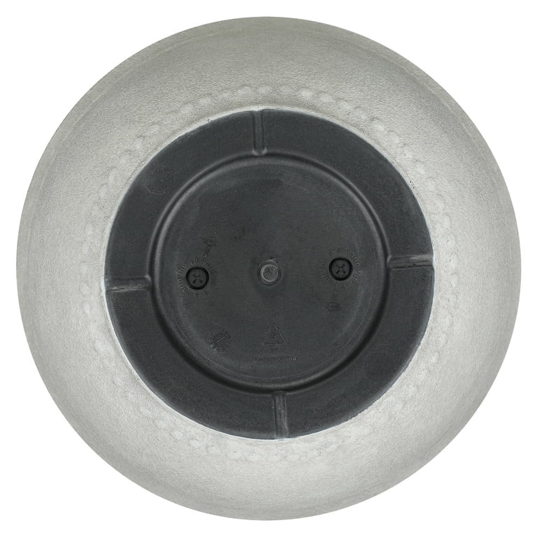 My Texas House Asti White Planter 18-Inch Recycled Resin | Walmart (US)