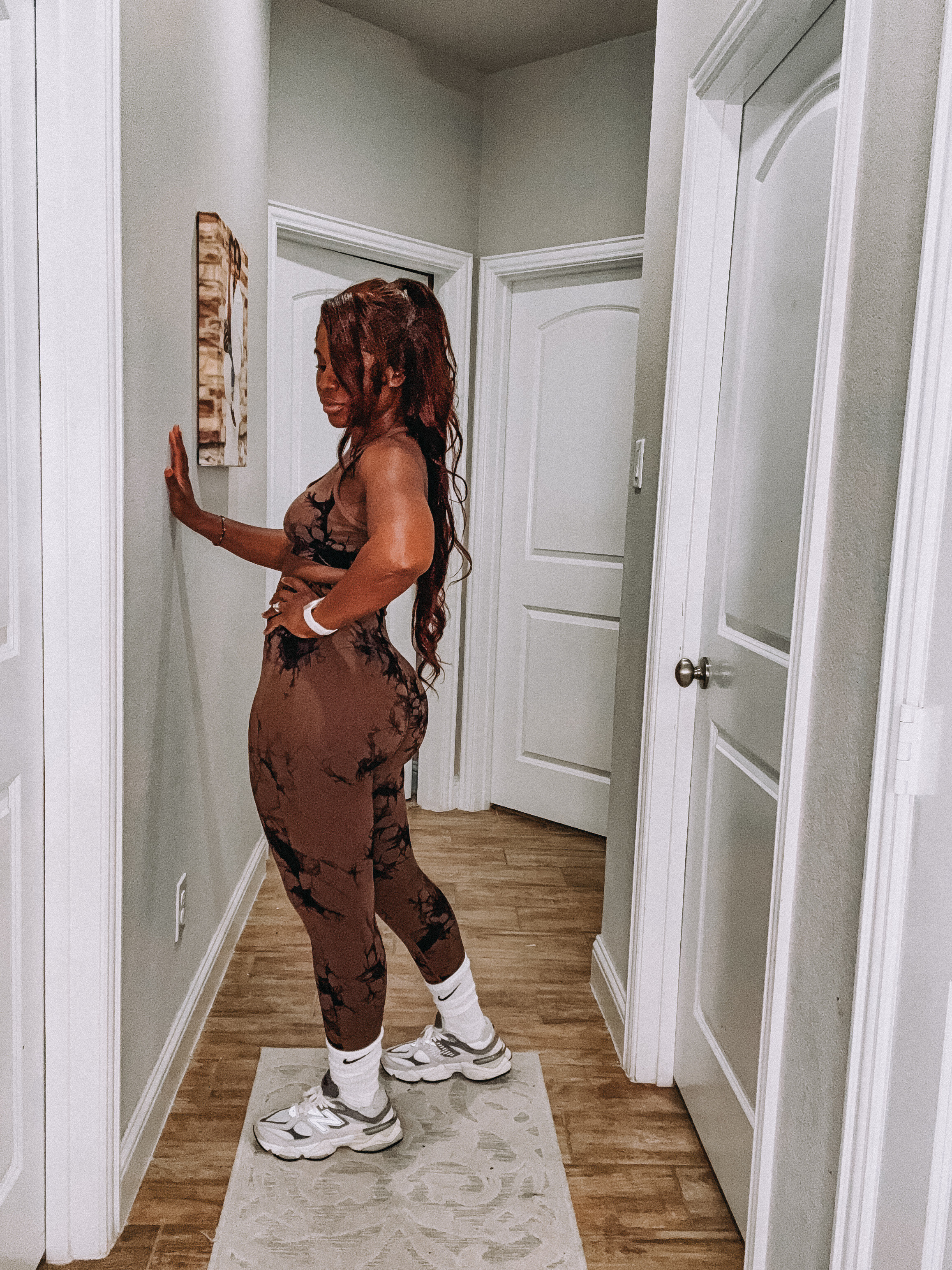 One of my fav gym set. Size up. Wearing L

#LTKActive #LTKSaleAlert #LTKFindsUnder50