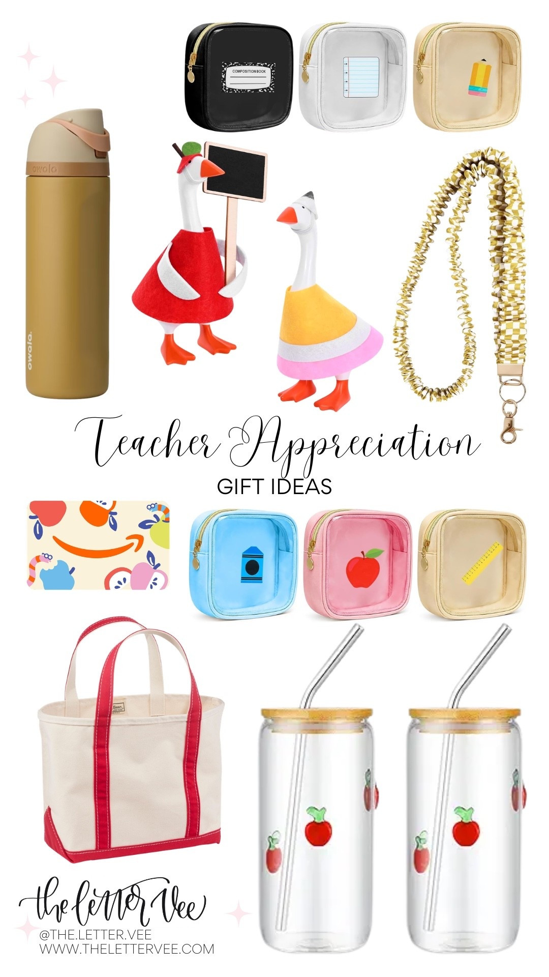 Teacher Appreciation Gifts Ideas

Teacher Appreciation Week / Teacher Gift / The Letter Vee

#LTKSeasonal