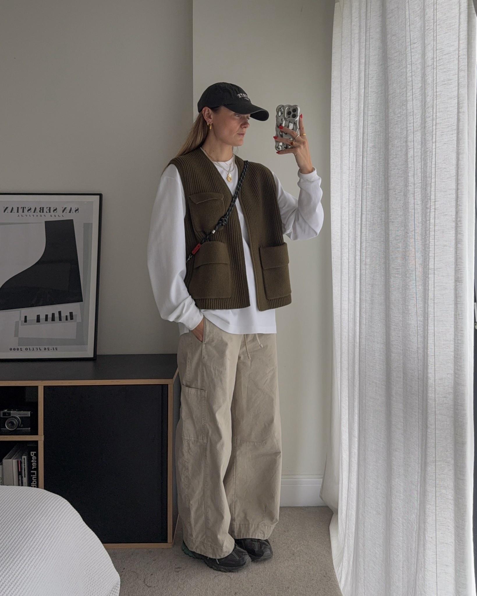 Autumn outfit, knit vest, trainer girl 

#LTKeurope #LTKautumn #LTKwinter