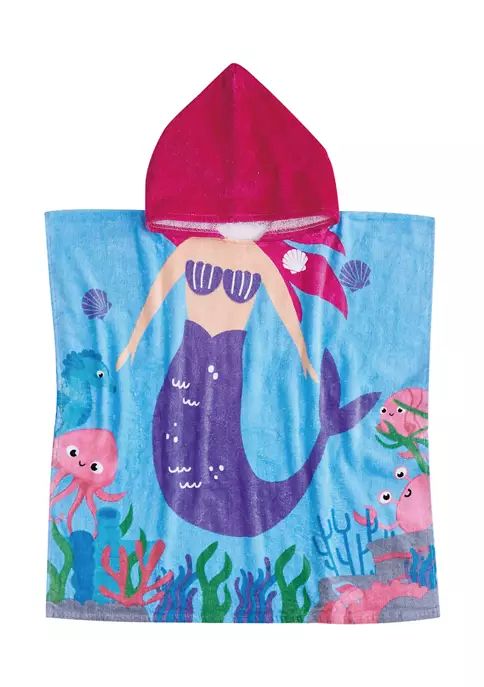 Mermaid Poncho Beach Towel | Belk