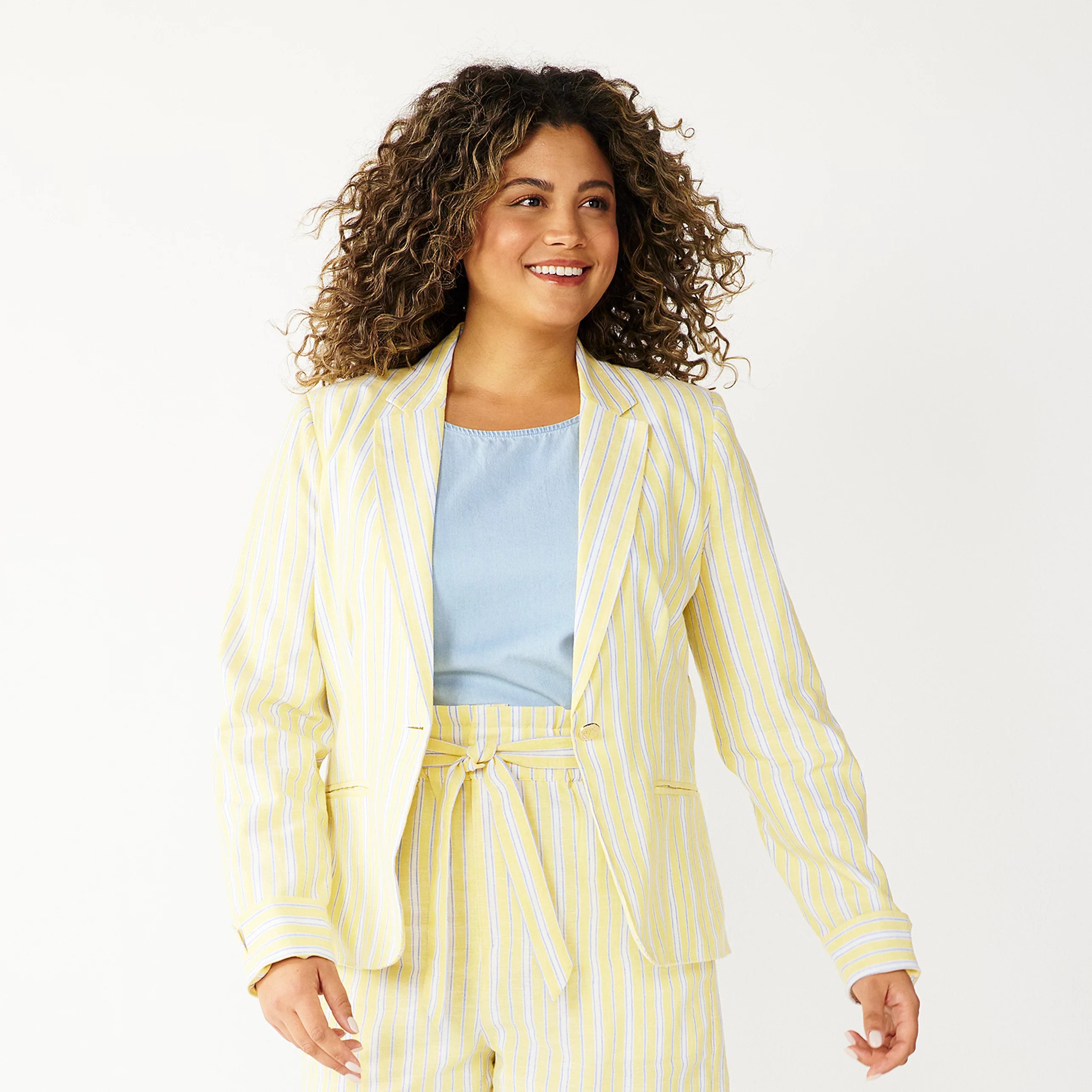 Women's DRAPER JAMES RSVP™ Linen-Blend Blazer | Kohl's