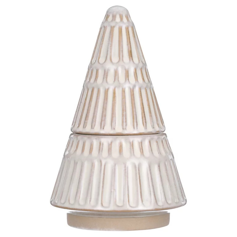 Better Homes & Gardens Chestnut & Meringue 8.5oz Scented Ceramic Tree Candle | Walmart (US)