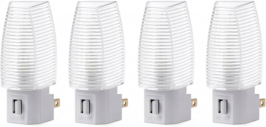 Projectpak Plug in Night Light with Manual On/Off Switch for Hallway, Bedroom, Stairways \u2013 I... | Amazon (US)