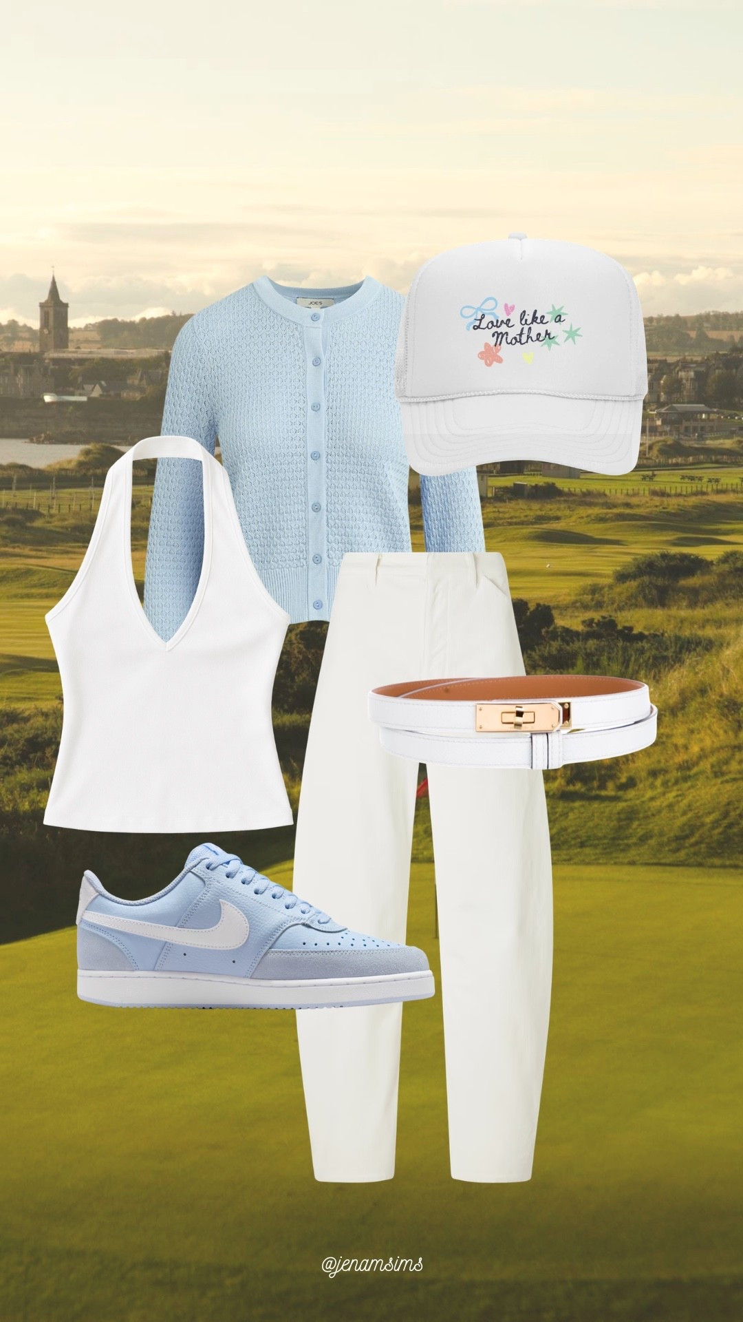Outfit inspo for day 1 at the Scottish Open 🩵

#LTKdayinmylife #LTKootd #LTKmomlife