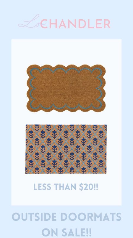 These doormats are so cute and on sale for under $20! 



Doormat
Outdoor door mat
Sale alert
Ballard Designs

#LTKfindsunder50 #LTKhome #LTKsalealert