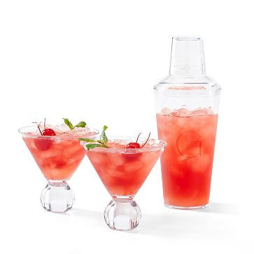 Acrylic Martini Set | Mark and Graham