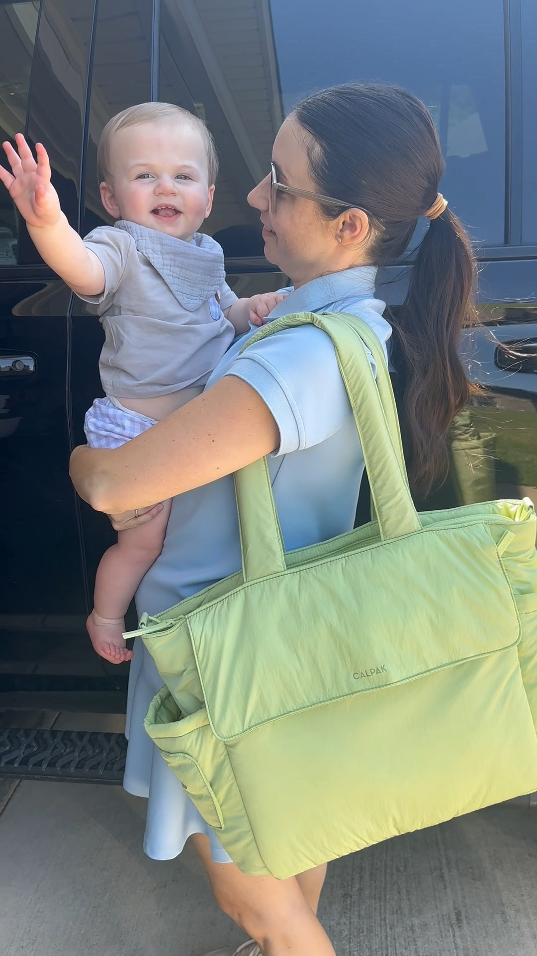 Introducing a bag that works just as hard as you do as a mom! 👜 The @Calpak diaper tote bag with laptop sleeve is perfect for the Mom on the go. #calpak 

It’s giving functional while not compromising on style… because who really needs to know that you have diapers and wipes inside?! 

#LTKItBag #LTKBaby #LTKTravel
