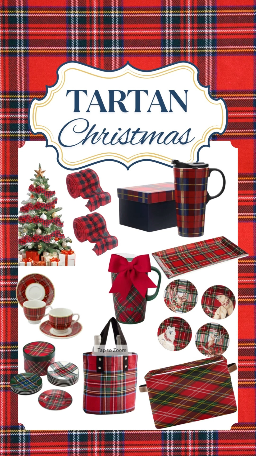 You still have time to make it a Tartan Christmas! I have found the most beautiful Tartan plaid items to bring that Ralph Lauren, classic Christmas flair! And some of these will make the perfect gift, like travel mugs, tea sets, wine totes, dinnerware and more!

#homedecor #ralphlaurenchristmas 

#LTKGiftGuide #LTKSeasonal #LTKHoliday