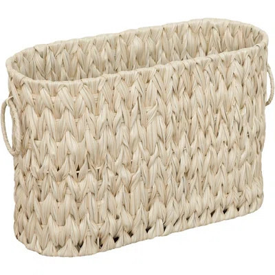 Toilet Paper Basket For Bathroom,Toilet Paper Holder With Storage,Large Toilet Paper Organizer For 6 Mega Rolls,Waterproof Wicker Bathroom Storage Bas | Wayfair North America