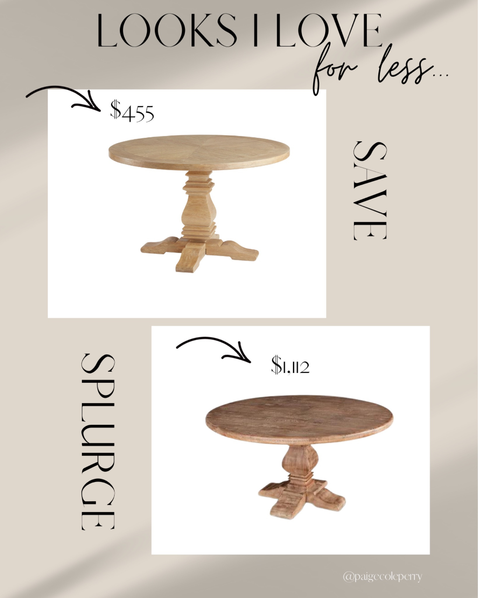 Looks I love for less! 

#LTKhome