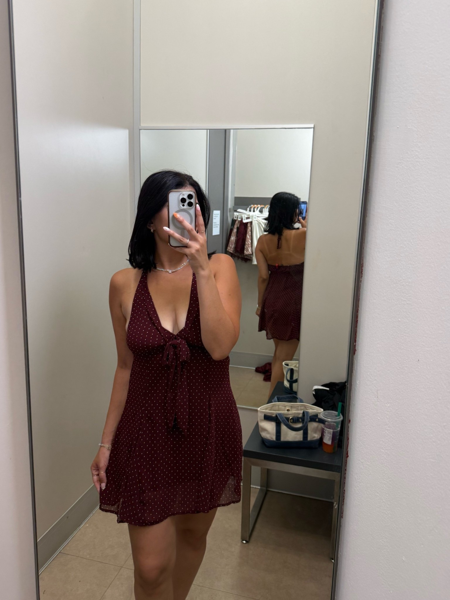 Cutest  polkadot dress✨