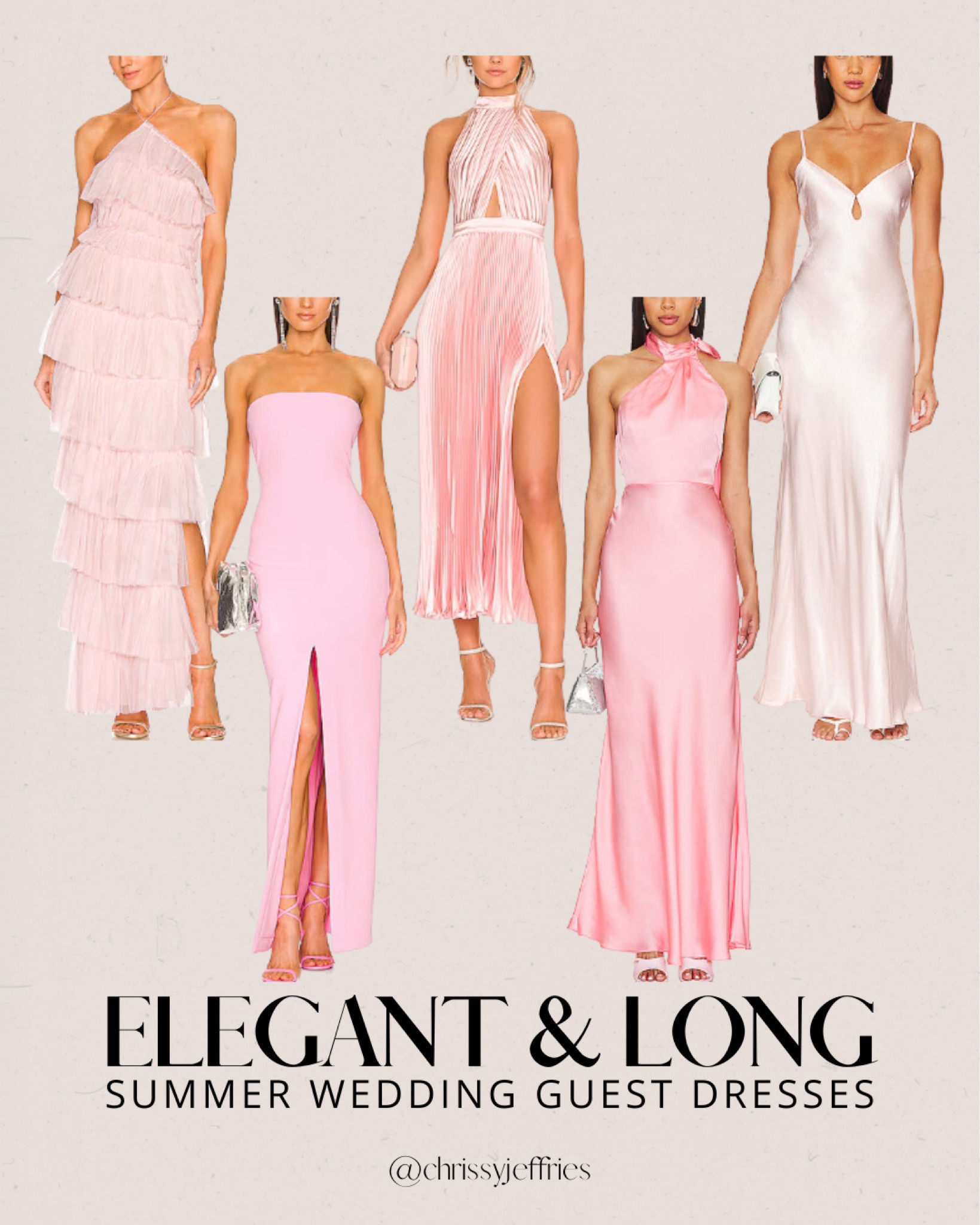 Make a stunning entrance at your next summer wedding with these elegant and long wedding guest dresses. From tiered ruffles to sleek satin, these dresses exude sophistication and grace. Perfect for any formal summer wedding, these styles ensure you’ll look timelessly chic. 

#SummerWedding #WeddingGuestDress #ElegantDresses #FormalFashion #WeddingStyle

#LTKwedding #LTKpartywear #LTKsummer