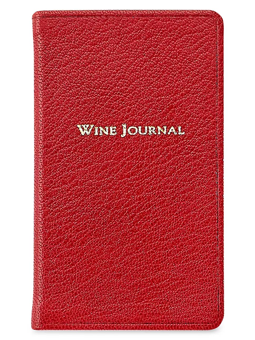 Leather Pocket Wine Journal | Saks Fifth Avenue