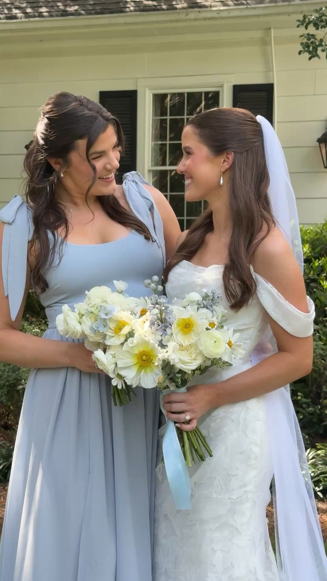 Perfect light blue bridesmaid dress from Show Me Your Mumu!!🩵 I loved it bc I’ve been struggling a little with body image lately, and it was the perfect combination of flowy, comfortable, figure-flattering!!🫶🏼

It also has a slit to show off your legs which I lovee!!🤭

#LTKWedding #LTKSeasonal