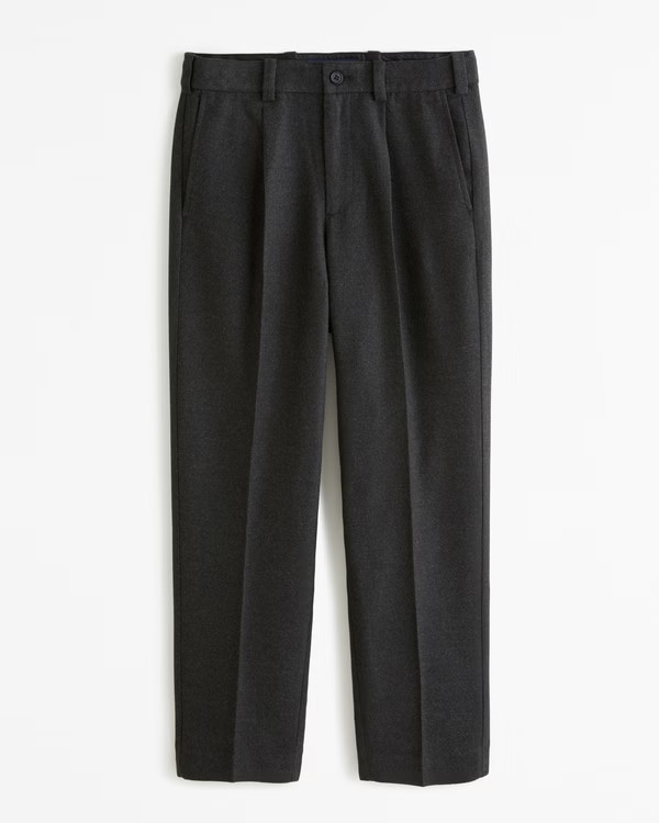 Men's Pleated Trouser | Men's Bottoms | Abercrombie.com | Abercrombie & Fitch (US)