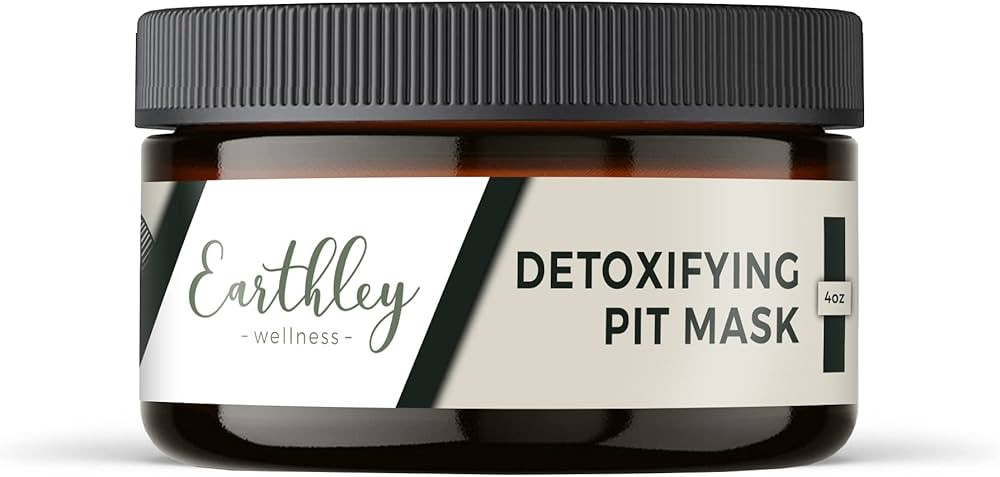 Earthley Wellness Detoxifying Pit Mask, All Natural Deodorant, Gluten Free, Eliminates Scent, Imp... | Amazon (US)