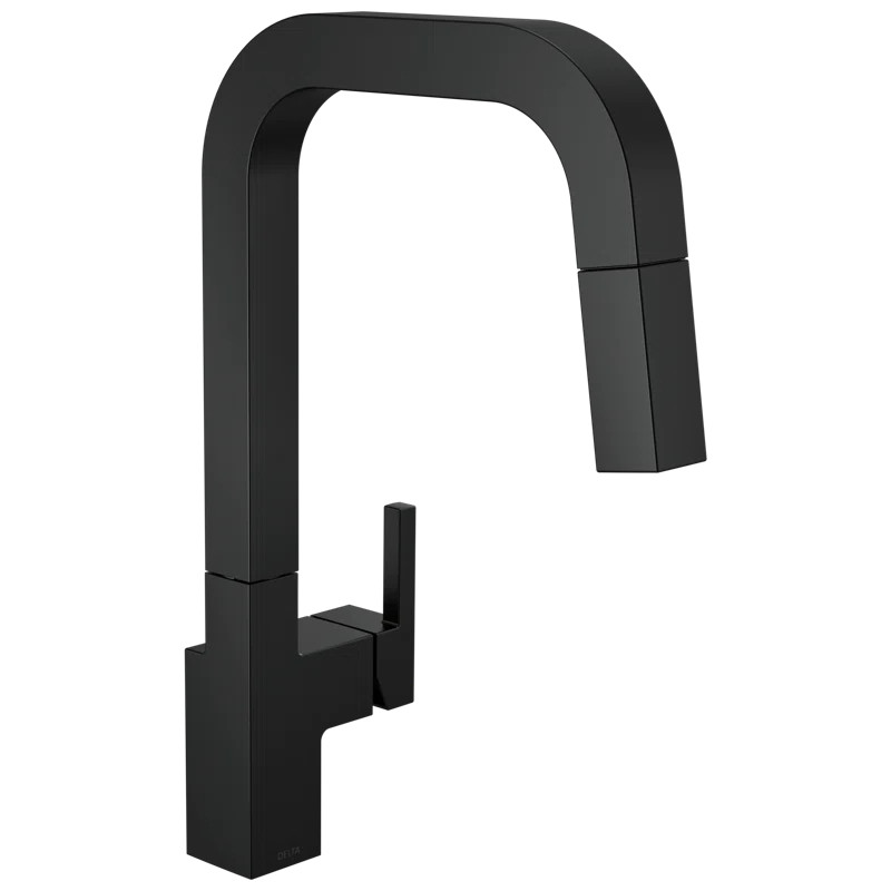 19825LF-BL Delta Junction Pull Down Kitchen Faucet | Wayfair North America