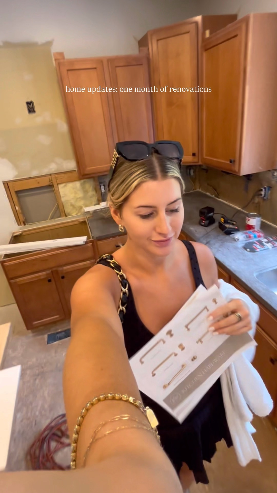 Home renovation updates! You can shop everything I’ve ordered so far below! Doing “natural cream” by BM on the kitchen cabinets and “white dove” on the walls!

#LTKHome #LTKvlog