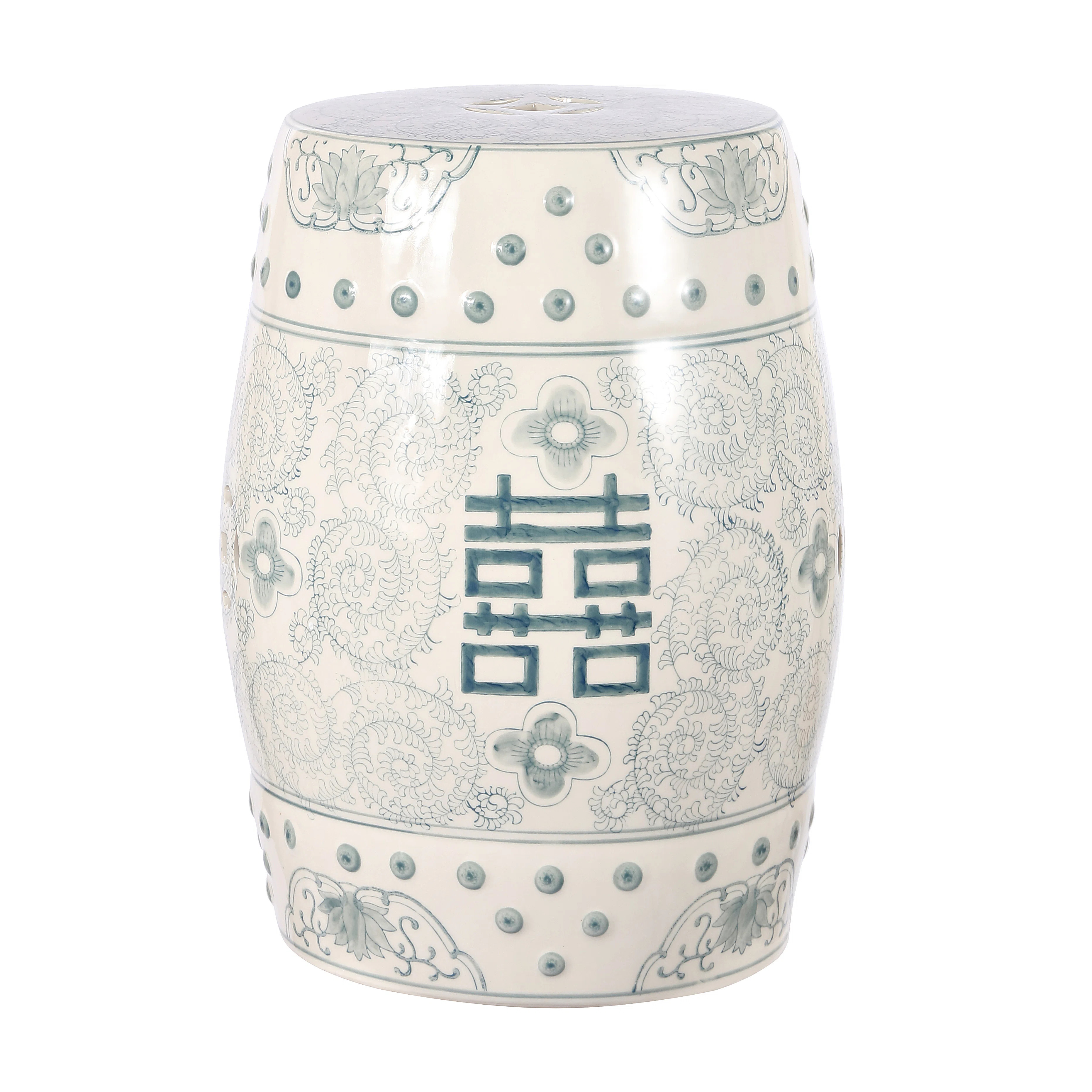 Galliher Ceramic Accent Stool | Wayfair North America