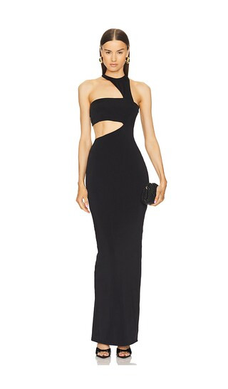 x REVOLVE Trinity Maxi Dress in Black | Revolve Clothing (Global)