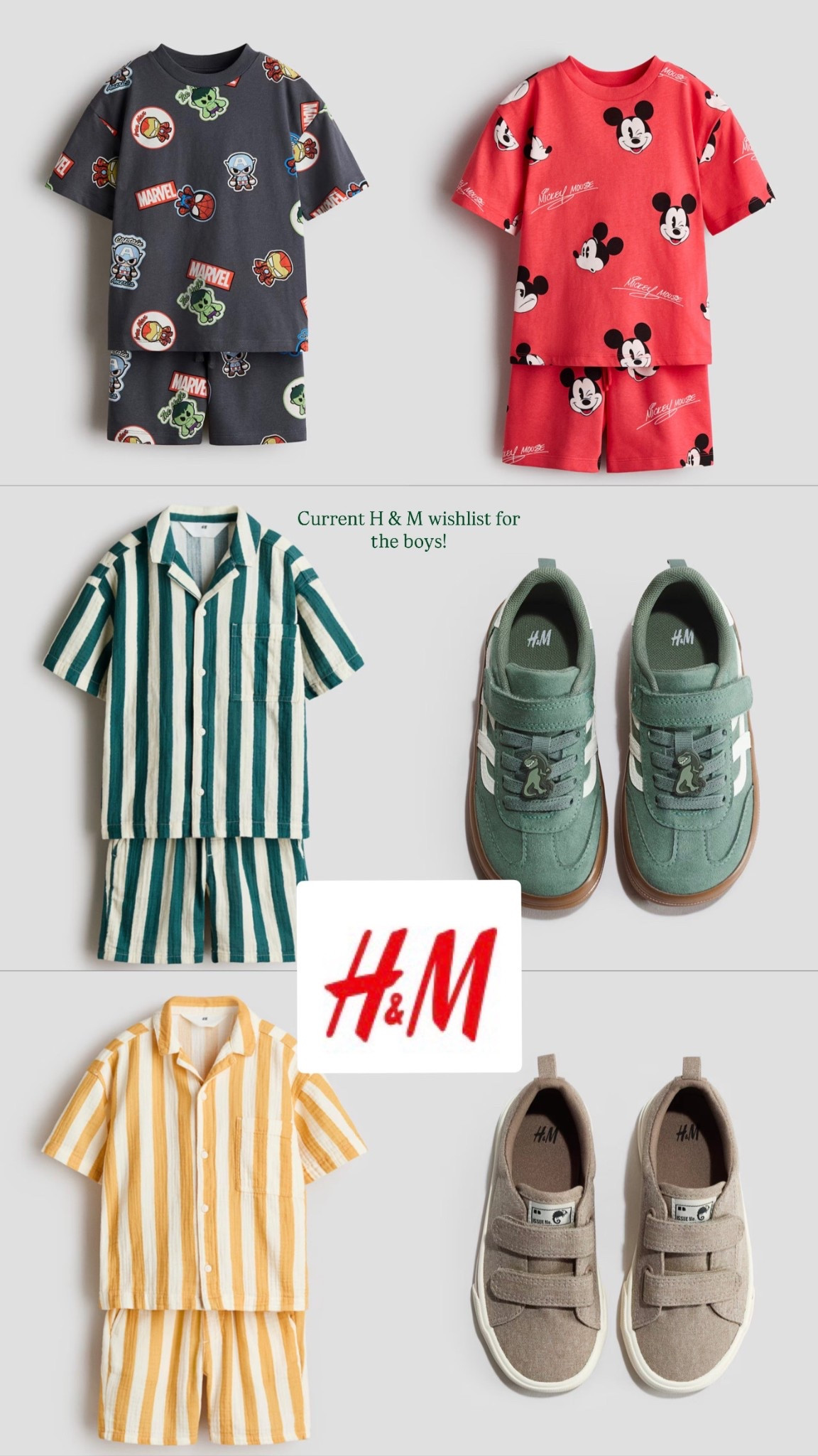 Summer clothes for the boys! I love the little matching sets! 



#LTKKids