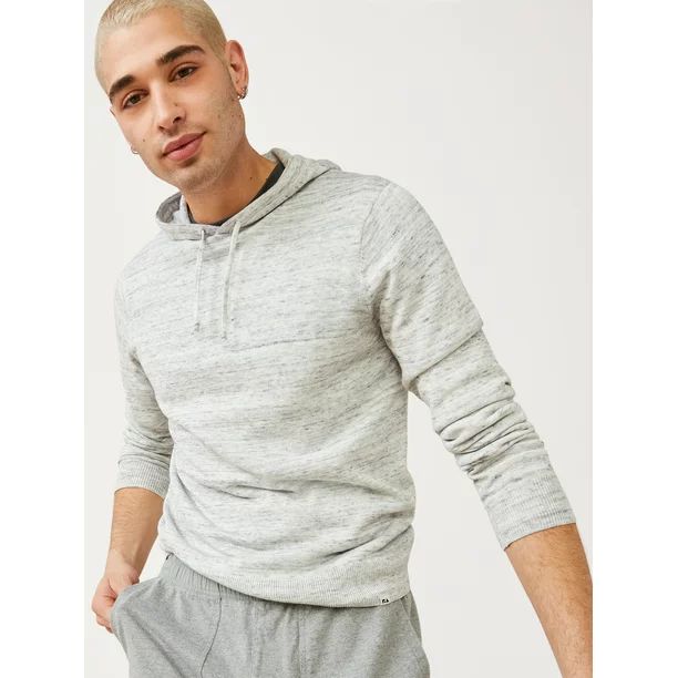 Free Assembly Men's Hooded Sweater | Walmart (US)