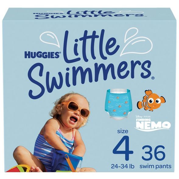 Huggies Little Swimmers Baby Swim Disposable Diapers – (Select Size and Count) | Target