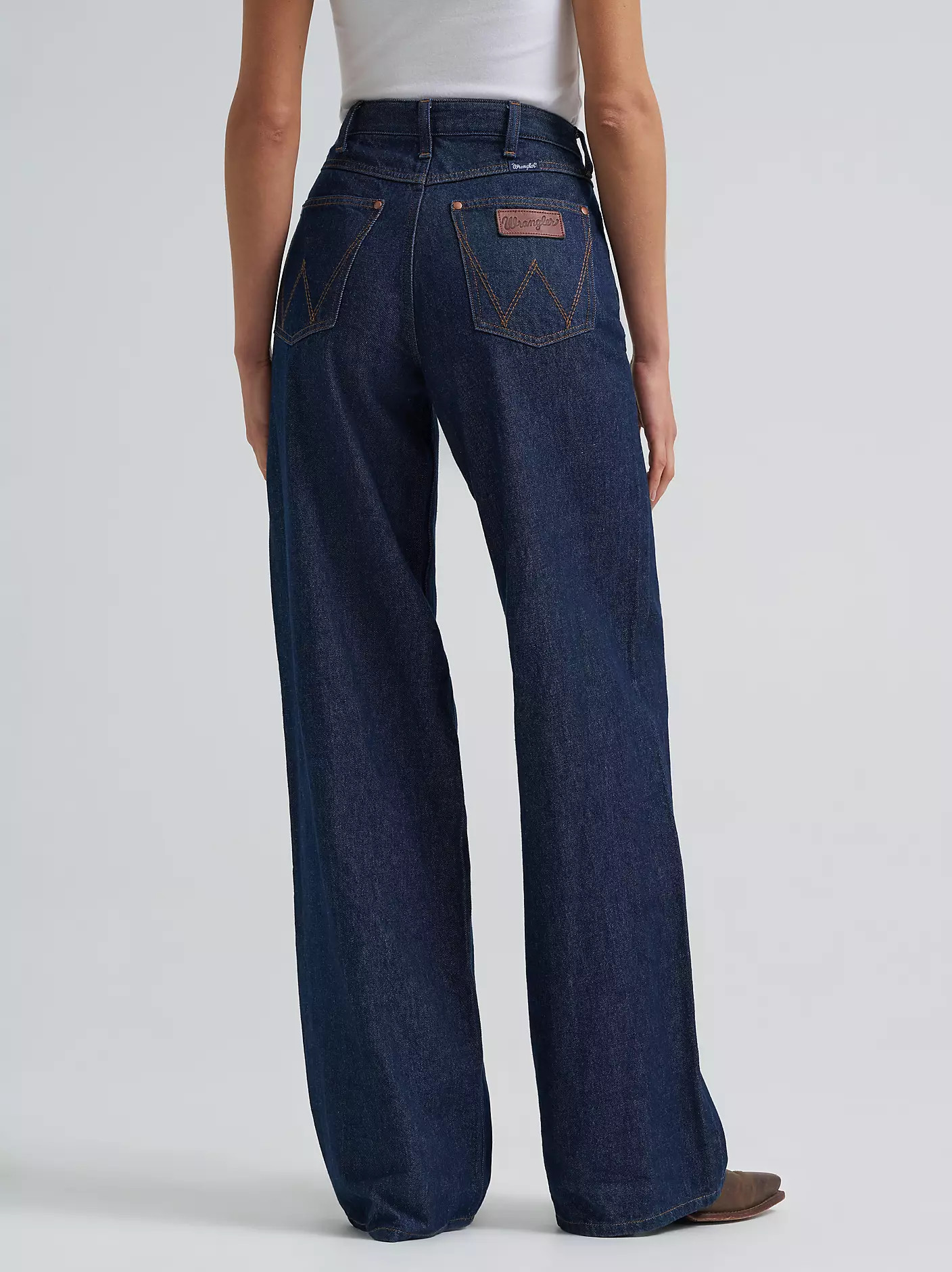 Women's Wrangler Retro\u00ae Bailey High Rise Wide Leg Jean | Wrangler