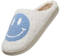 PLMOKN Slippers for women indoor and outdoor men open toe fluffy cute smile face slippers | Amazon (US)