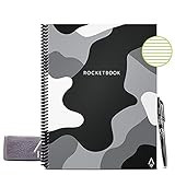 Rocketbook Smart Reusable Notebook - Lined Eco-Friendly Notebook with 1 Pilot Frixion Pen & 1 Microf | Amazon (US)