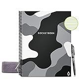 Rocketbook Smart Reusable Notebook - Lined Eco-Friendly Notebook with 1 Pilot Frixion Pen & 1 Microf | Amazon (US)