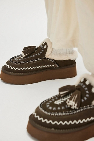 Nordic Shearling Slip-Ons | Free People (Global - UK&FR Excluded)