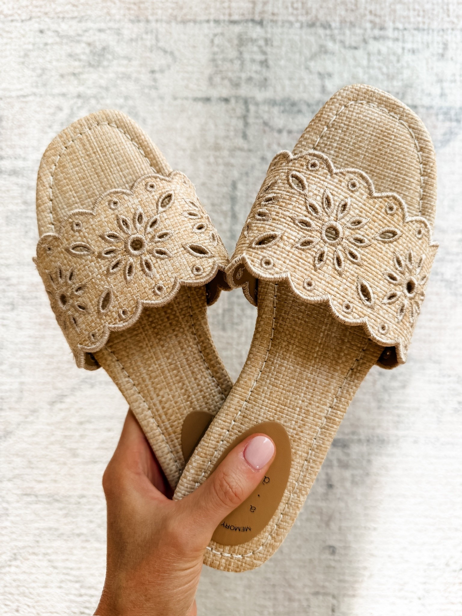 How cute are these eyelet sandals?! Such a great find for spring & summer!

Loverly Grey, Target find, eyelet sandals, neutral sandals 

#LTKootd #LTKSeasonal