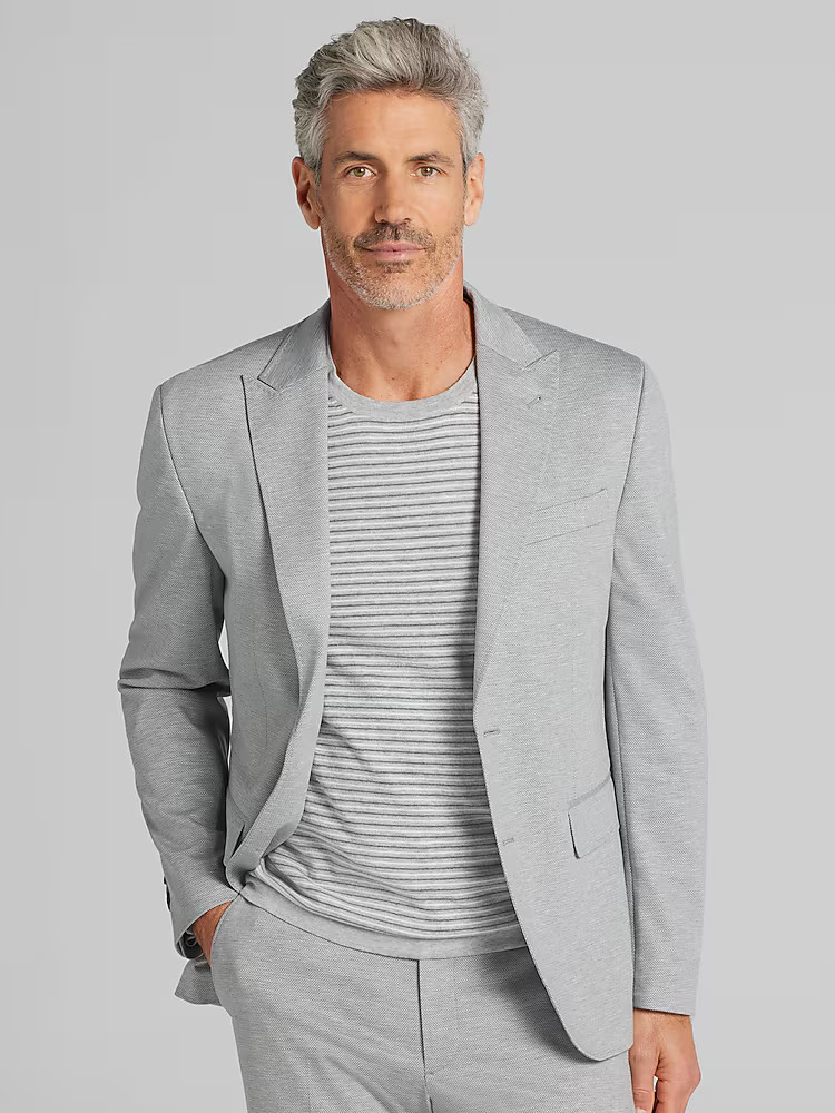 JOE Joseph Abboud Modern Fit Knit Suit Jacket | Suit Jackets | Men's Wearhouse | The Men's Wearhouse
