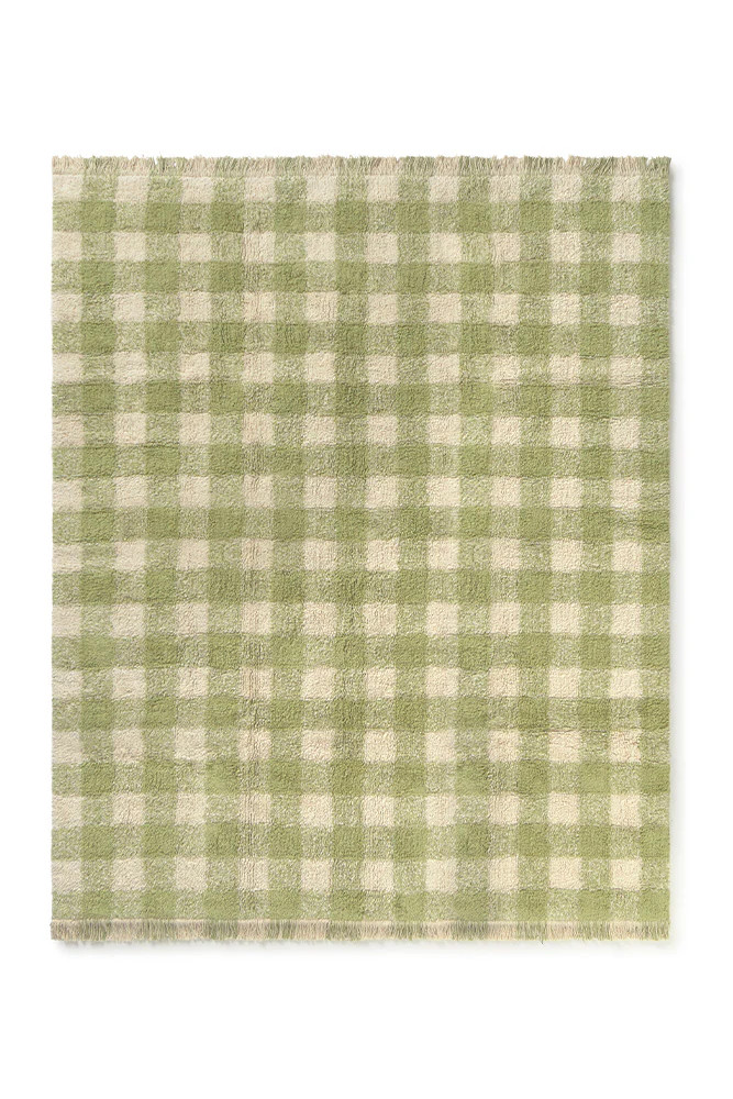 WASHABLE RUG VICHY MATCHA | Lorena Canals