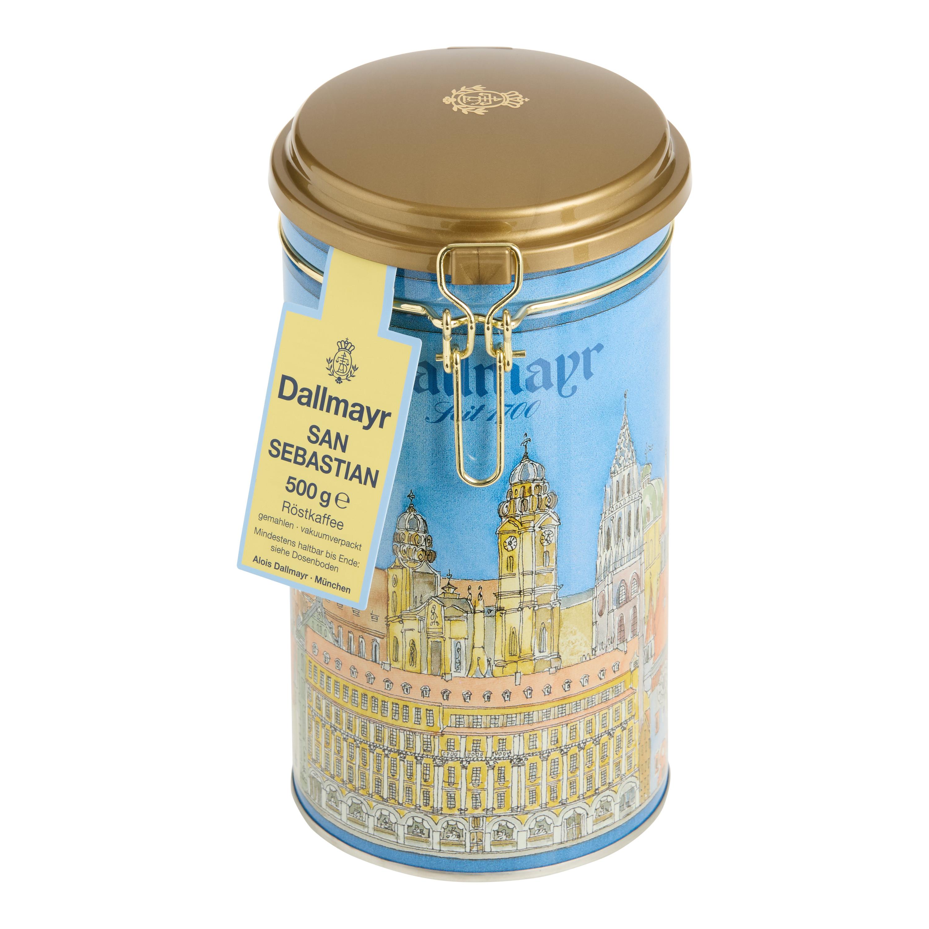 Dallmayr San Sebastian Munich Ground Coffee Tin | World Market
