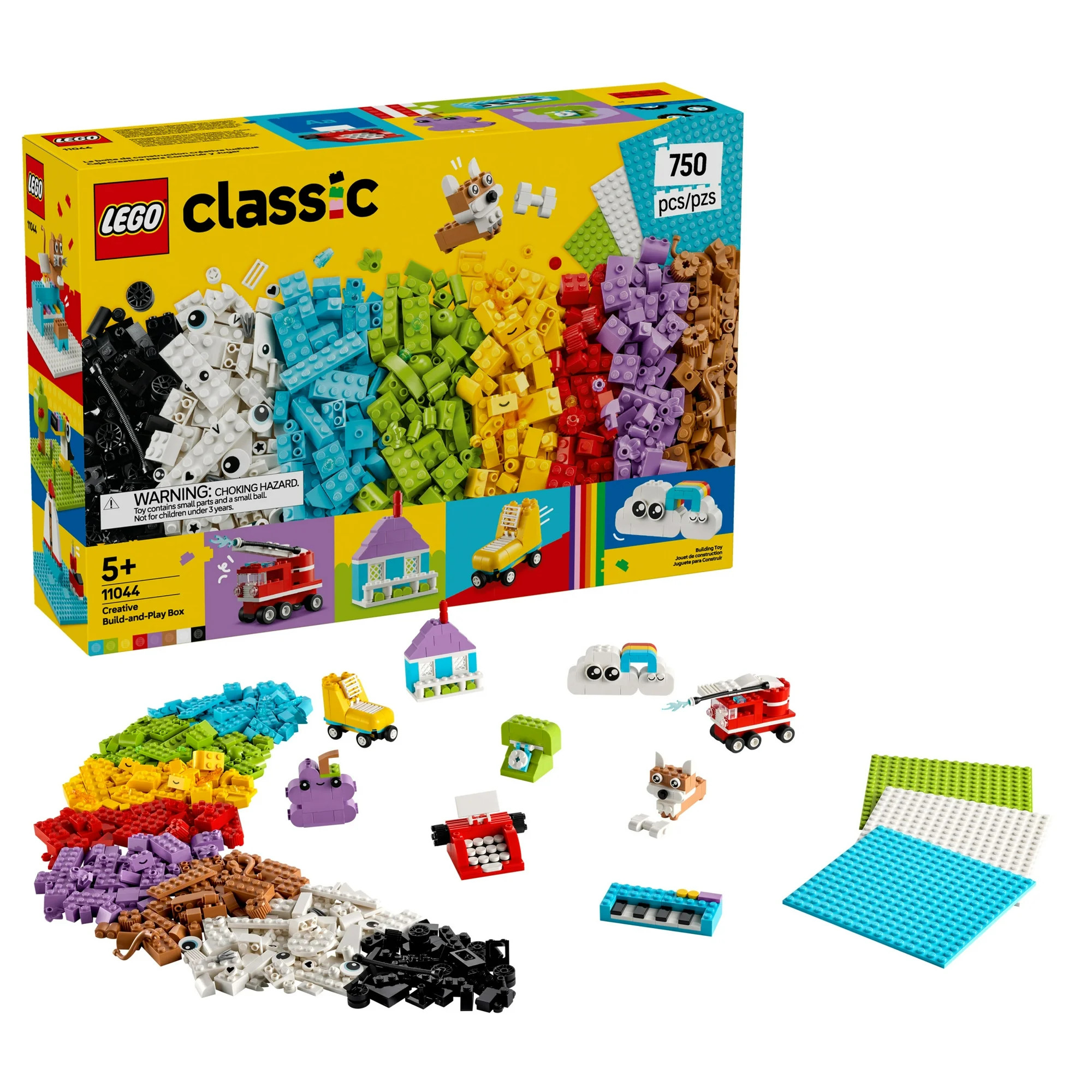 LEGO Classic Creative Build-and-Play Box - Building Blocks Toy for Kids, Boys, and Girls, Ages 5+... | Walmart (CA)