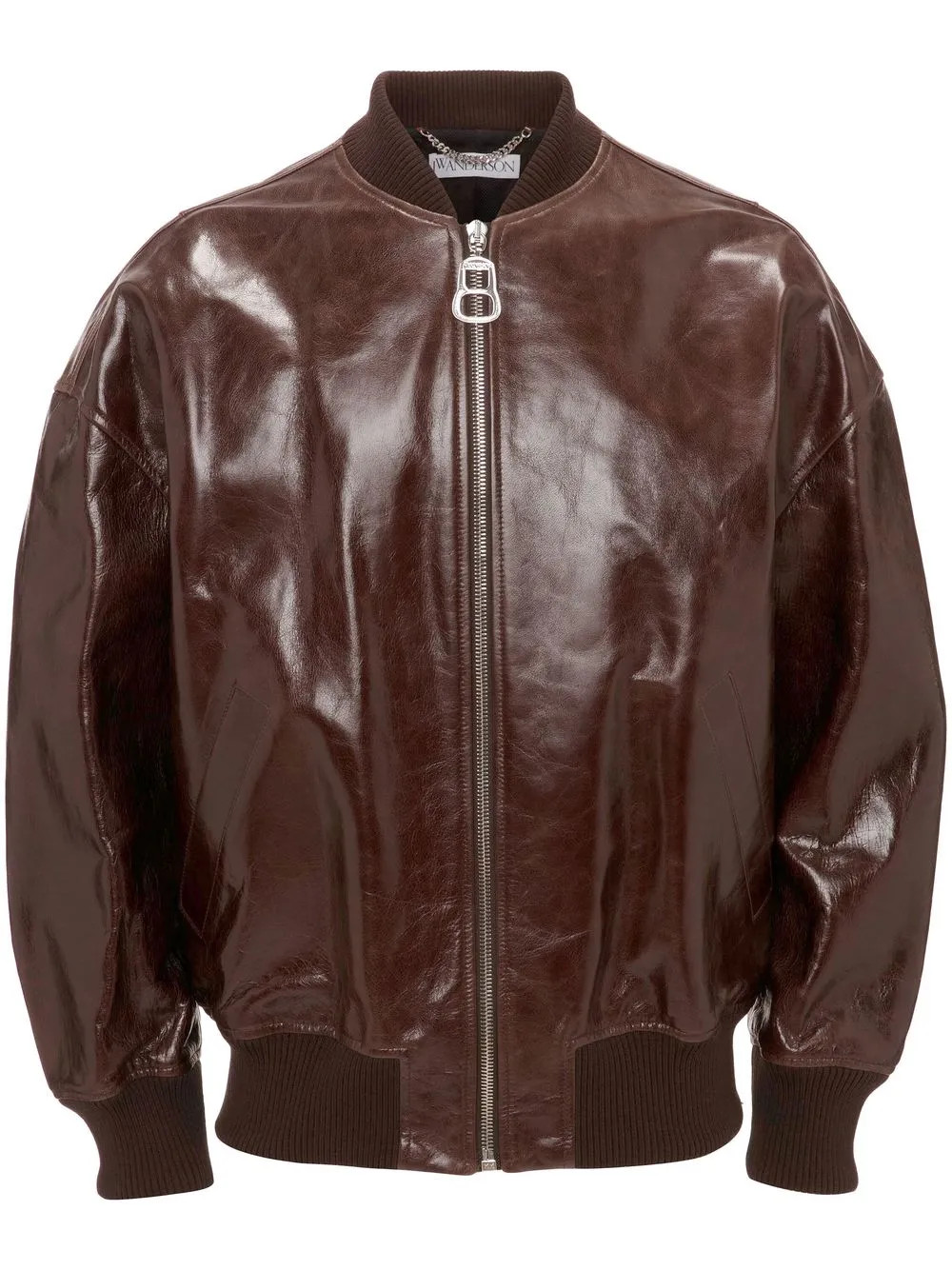 leather bomber jacket | Farfetch Global