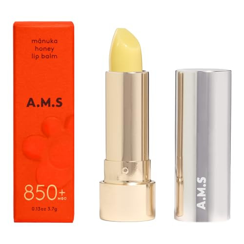 ACTIVIST A.M.S Manuka Honey Lip Balm | Product of New Zealand | Mānuka Honey 850+MGO| Handcrafted | 100% Natural (3.7 g | 0.13 oz) | Amazon (US)