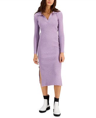 Lucy Paris Iliana Long Sleeve Knit Dress & Reviews - Dresses - Women - Macy's | Macys (US)