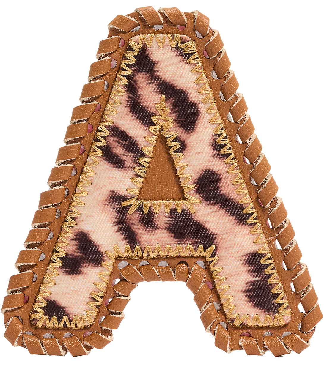 Leopard Letter Patch | Stoney Clover Lane