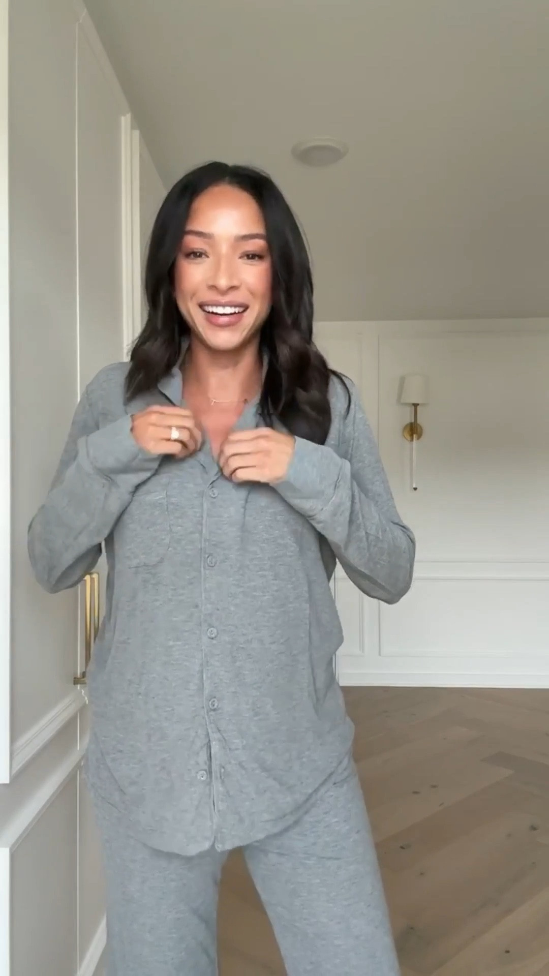 My favorite pjs!! They’re so soft, wash well and hold shape, tall girl friendly, and I haven’t had to buy a new size with pregnancy 🙌🏽 

Loungewear 
Skims pjs 
Matching pajamas 
Comfy outfit

#LTKSeasonal #LTKFindsUnder100 #LTKBump